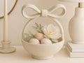 Coquette Bow Decorative Basket