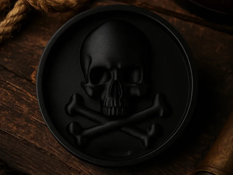 Dark Skull Trinket Tray 💀🖤