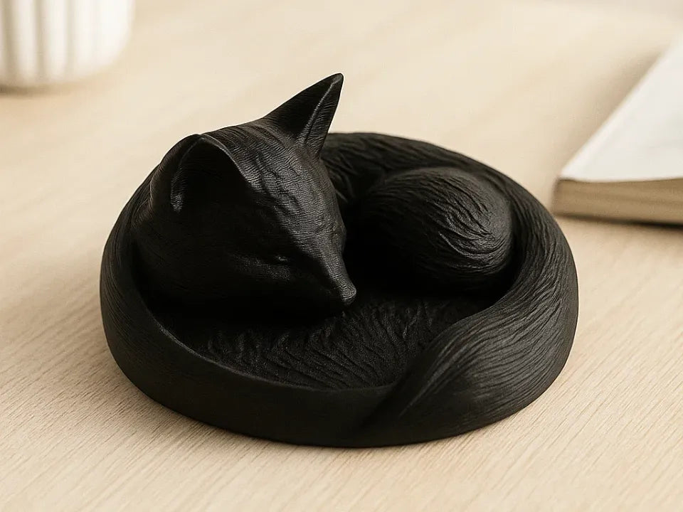 Midnight Fox Trinket Bowl 🦊🖤