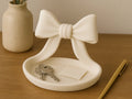 Enchanted Bow Trinket Tray 🎀🤍