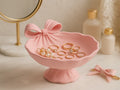 Coquette Bow Pedestal Jewelry Bowl
