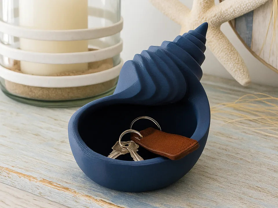 Ocean Spiral Shell Organizer 🐚💙
