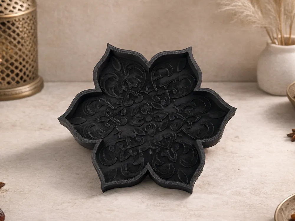 Gothic Mandala Trinket Tray 🖤🌙