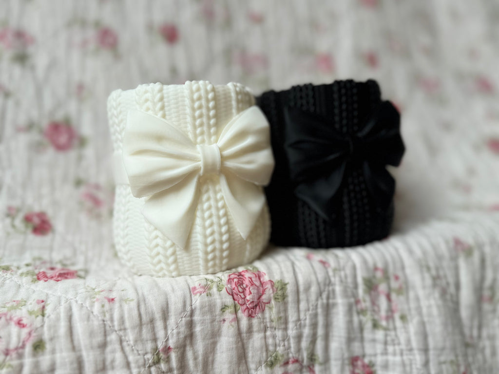 Luxe Bow Knit Planter Collection