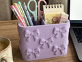 Coquette Bow Desk Organizer