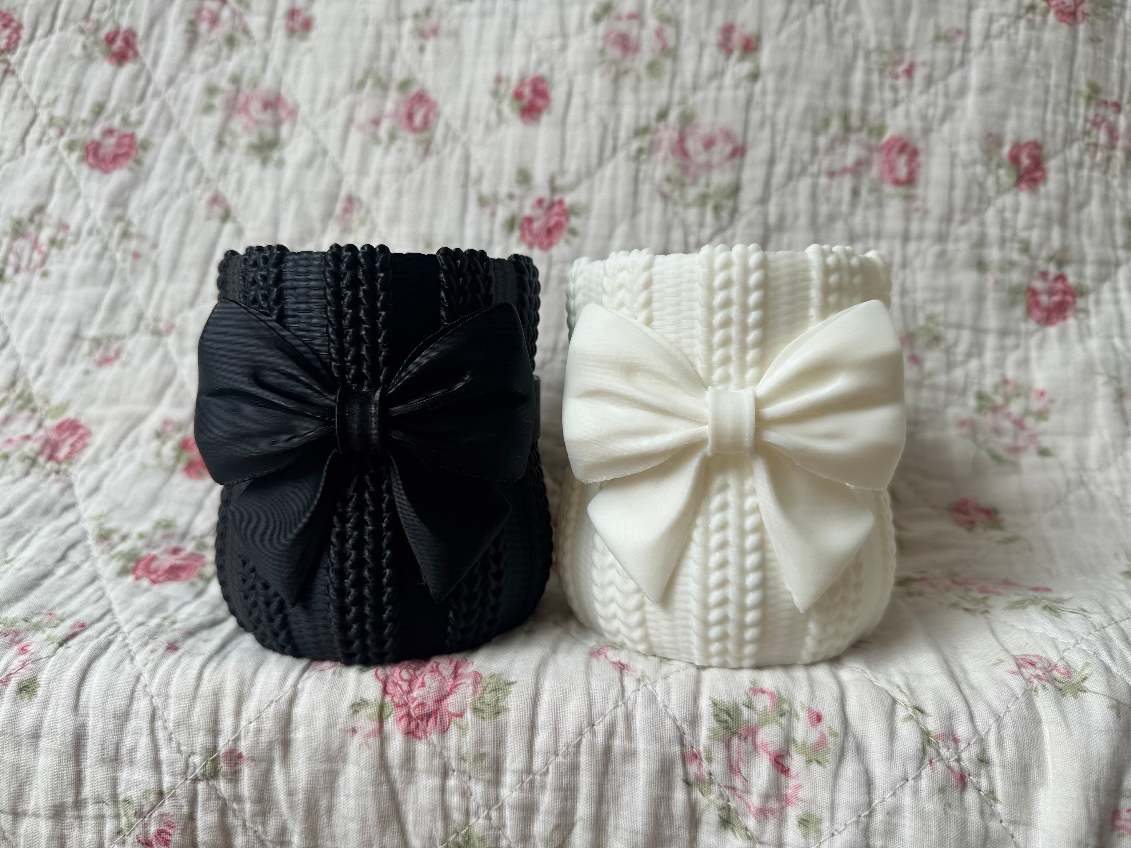 Luxe Bow Knit Planter Collection