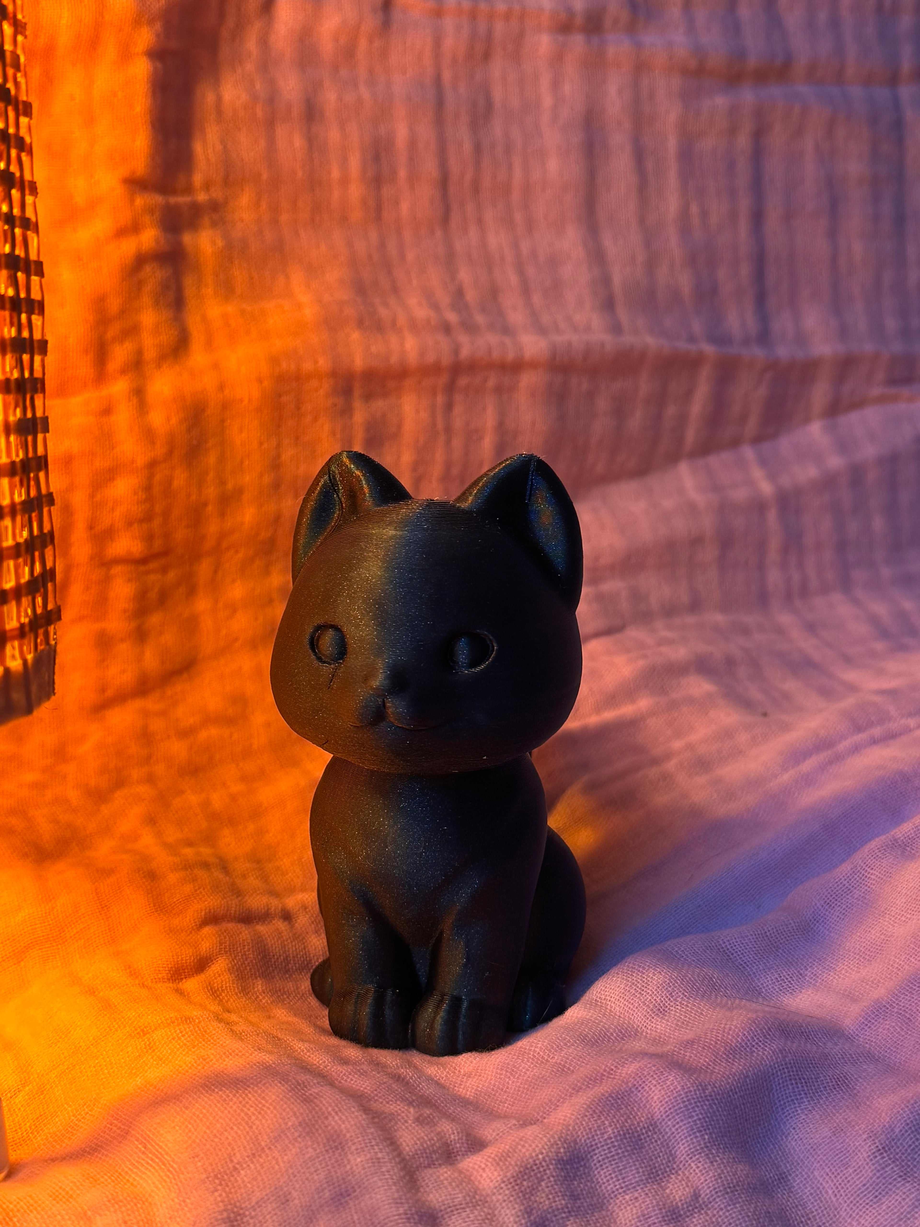 3D Printed Cat figurine