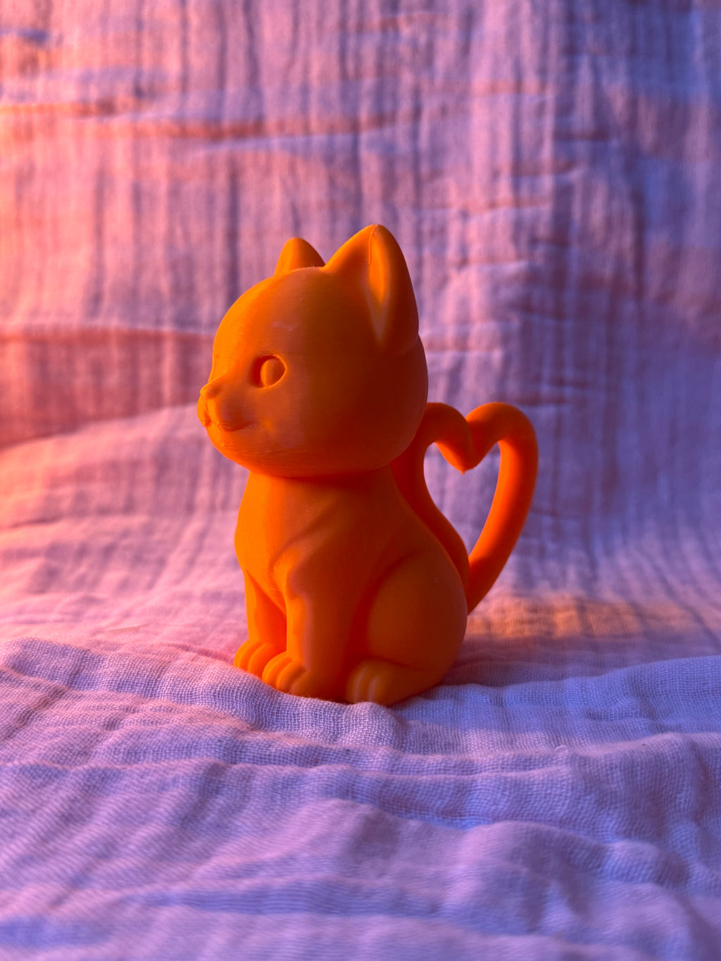 3D Printed Cat figurine