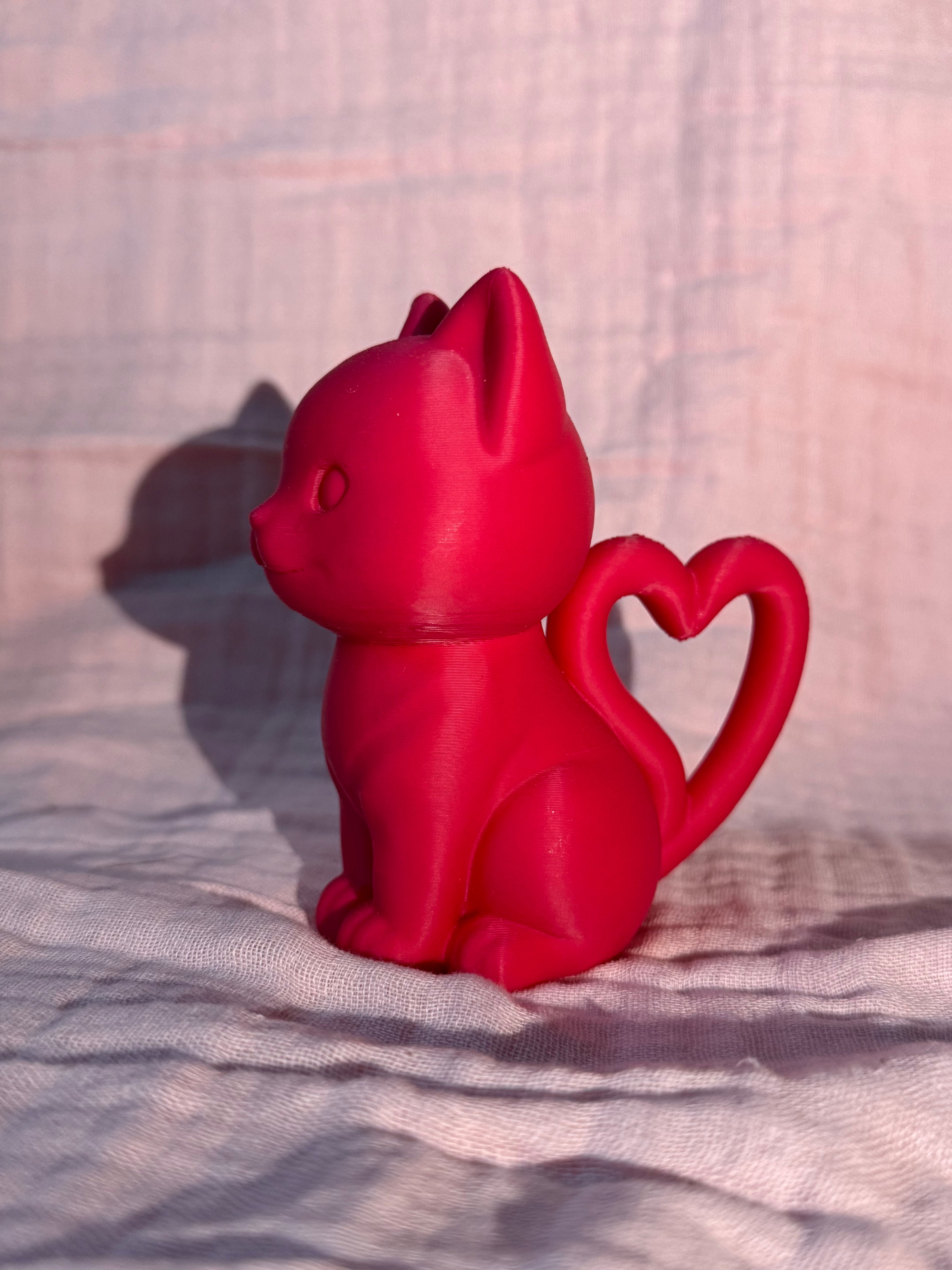 3D Printed Cat figurine