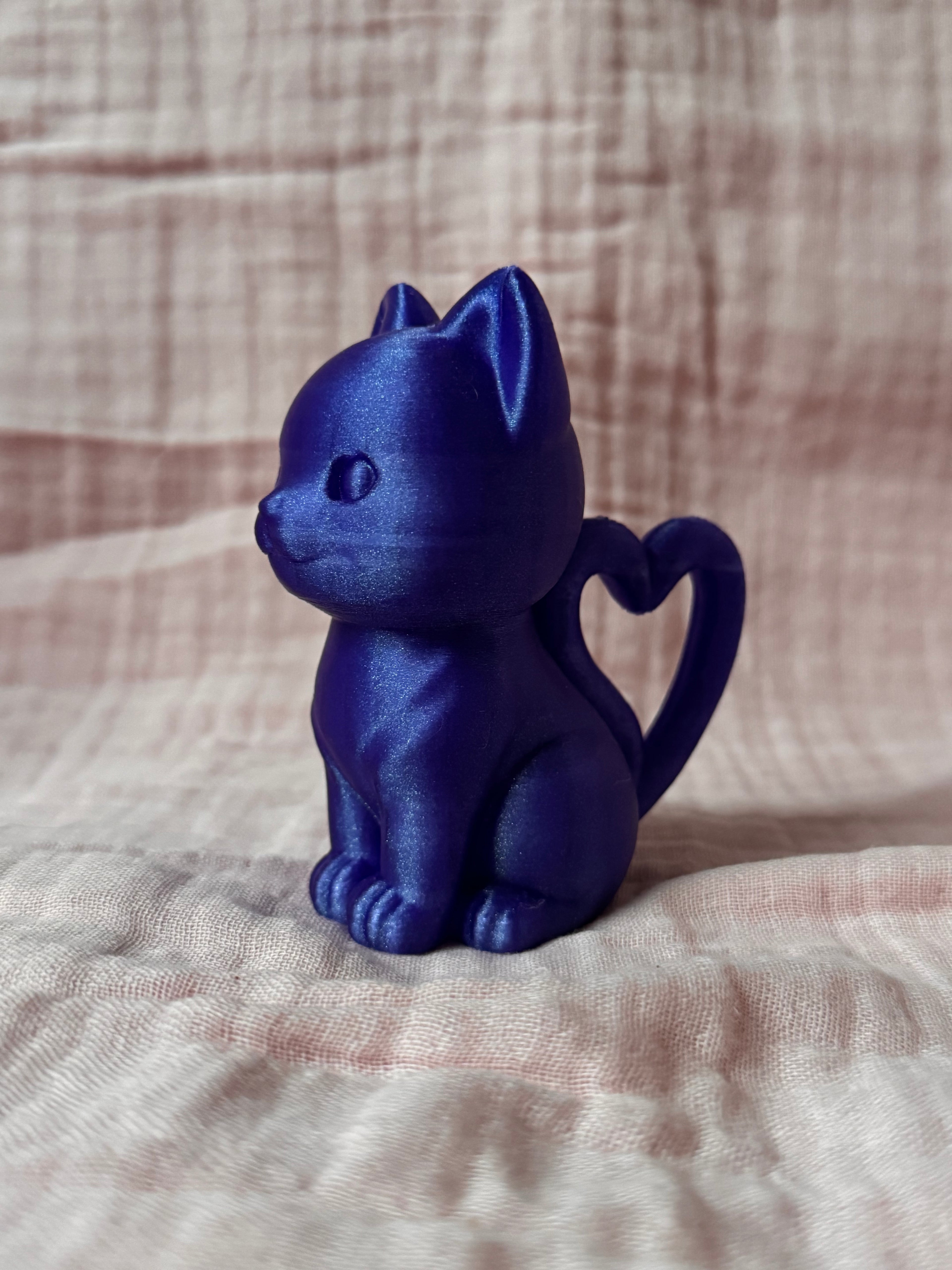3D Printed Cat figurine