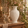 Botanical Elegance Vase 🌿🤍