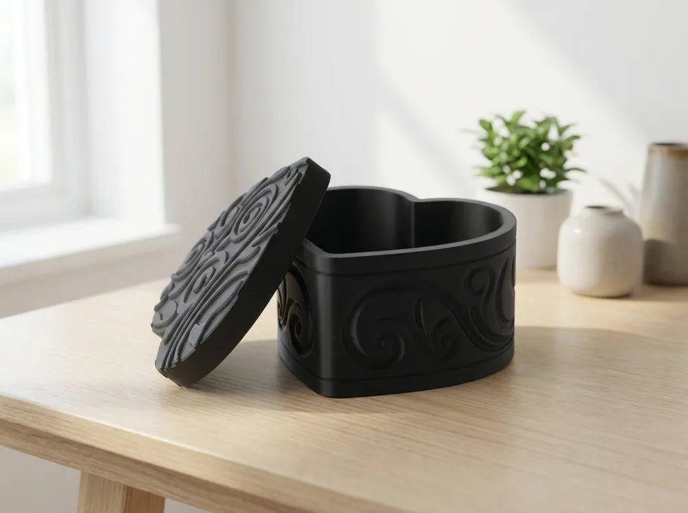 Baroque Heart Keepsake Box