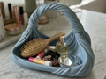 Elegant Draped Vanity Basket