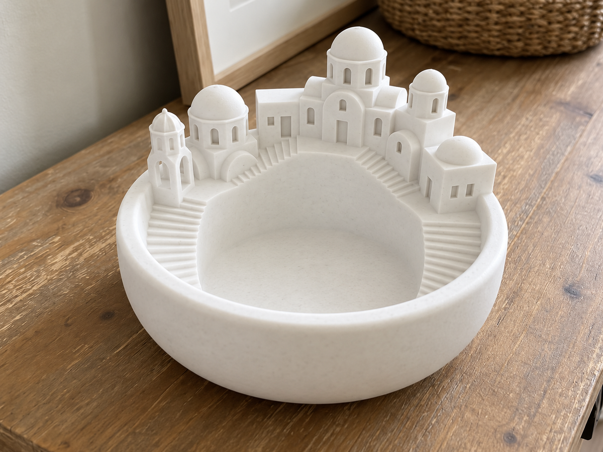 Santorini Village Bowl