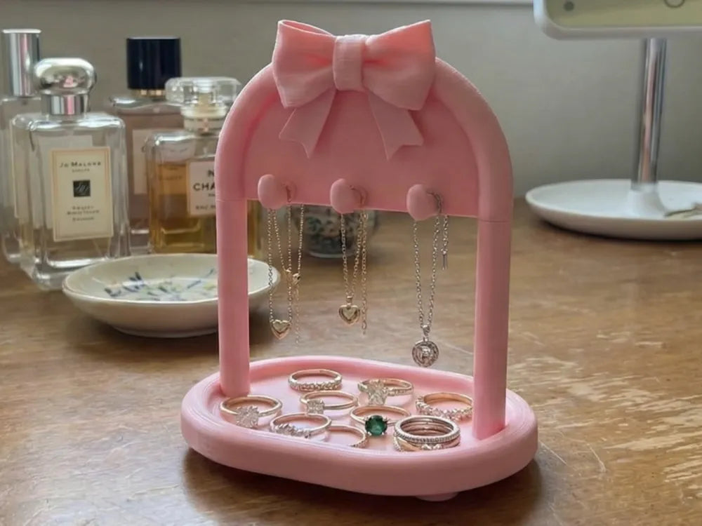 Coquette Bow Jewelry Organizer