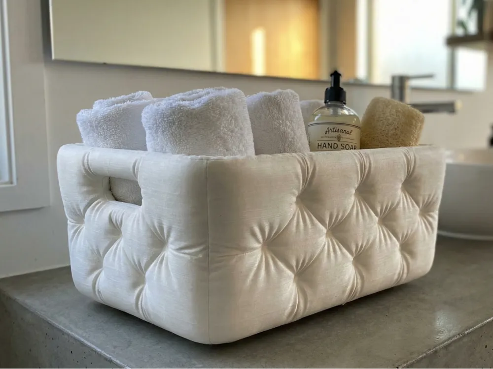 Cozy Luxe Bathroom Organizer
